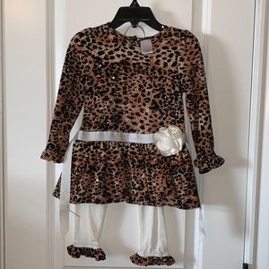 Sparkly Leopard Set